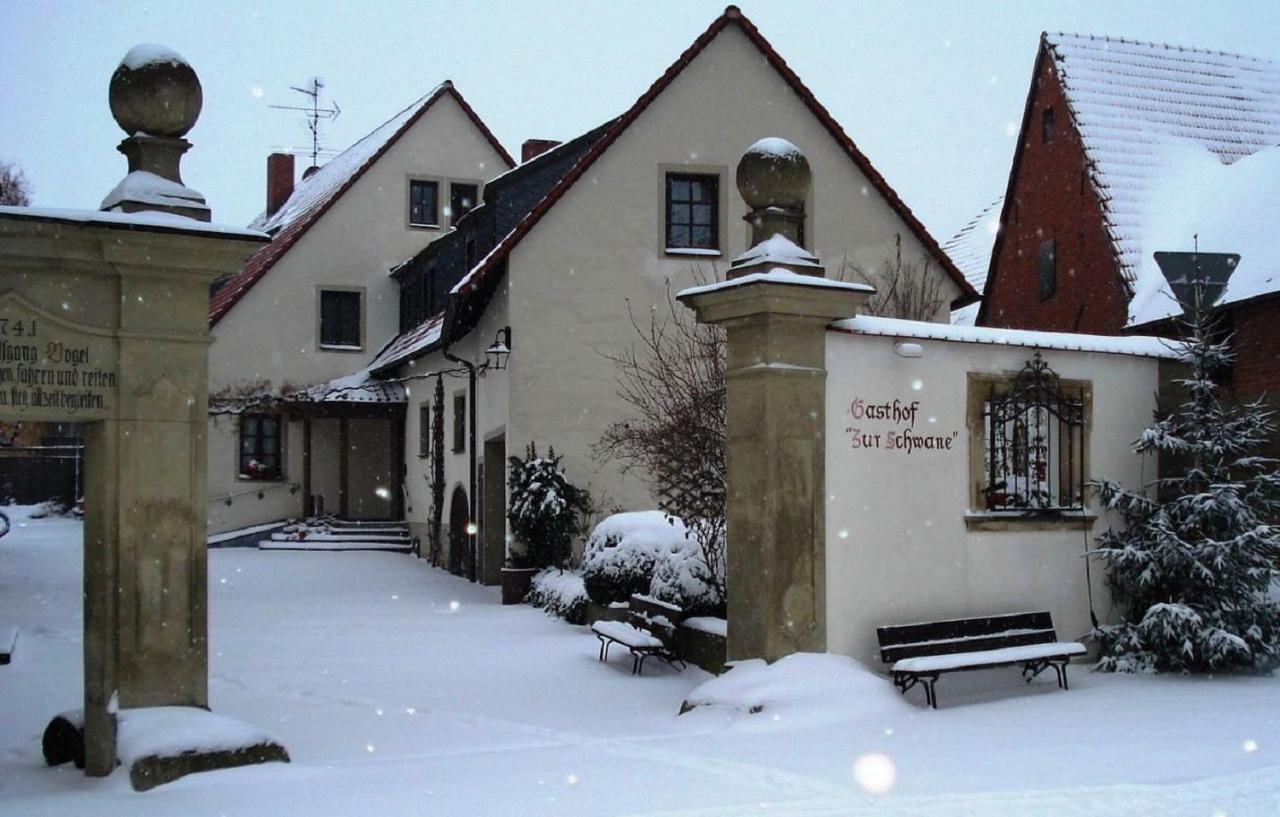 Gasthof Zur Schwane Abtswind Kültér fotó