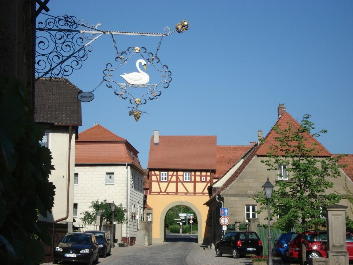 Gasthof Zur Schwane Abtswind Kültér fotó